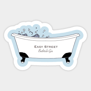 Miss Hannigan Gin Bath Sticker